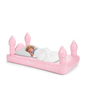Load image into Gallery viewer, Pink Castle Sleepover Kids Air Mattress