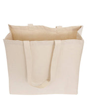 Load image into Gallery viewer, TBF Organic Canvas Self Standing Grocery Tote Bags - OR235