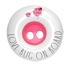 Load image into Gallery viewer, Rae Dunn - Toddler Float W Canopy - Love Bug On Board.