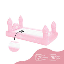 Load image into Gallery viewer, Pink Castle Sleepover Kids Air Mattress
