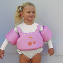 Load image into Gallery viewer, Floatie Jacket 4-6 Cotton Candy Cherry
