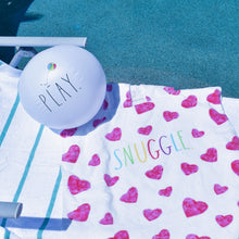 Load image into Gallery viewer, Rae Dunn Kids Poncho Towel with Beach Ball
