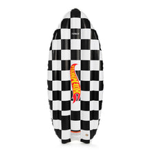 Load image into Gallery viewer, FUNBOY x Hot Wheels Checkered Flame Surfboard (Reversible) Float
