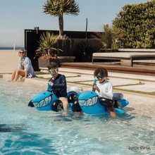 Load image into Gallery viewer, FUNBOY x Hot Wheels Kids Sharkruiser ™ Float w/ Water Squirter
