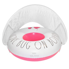 Load image into Gallery viewer, Rae Dunn - Toddler Float W Canopy - Love Bug On Board.
