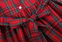 Load image into Gallery viewer, Red and Green Christmas Plaid Smocked Dress
